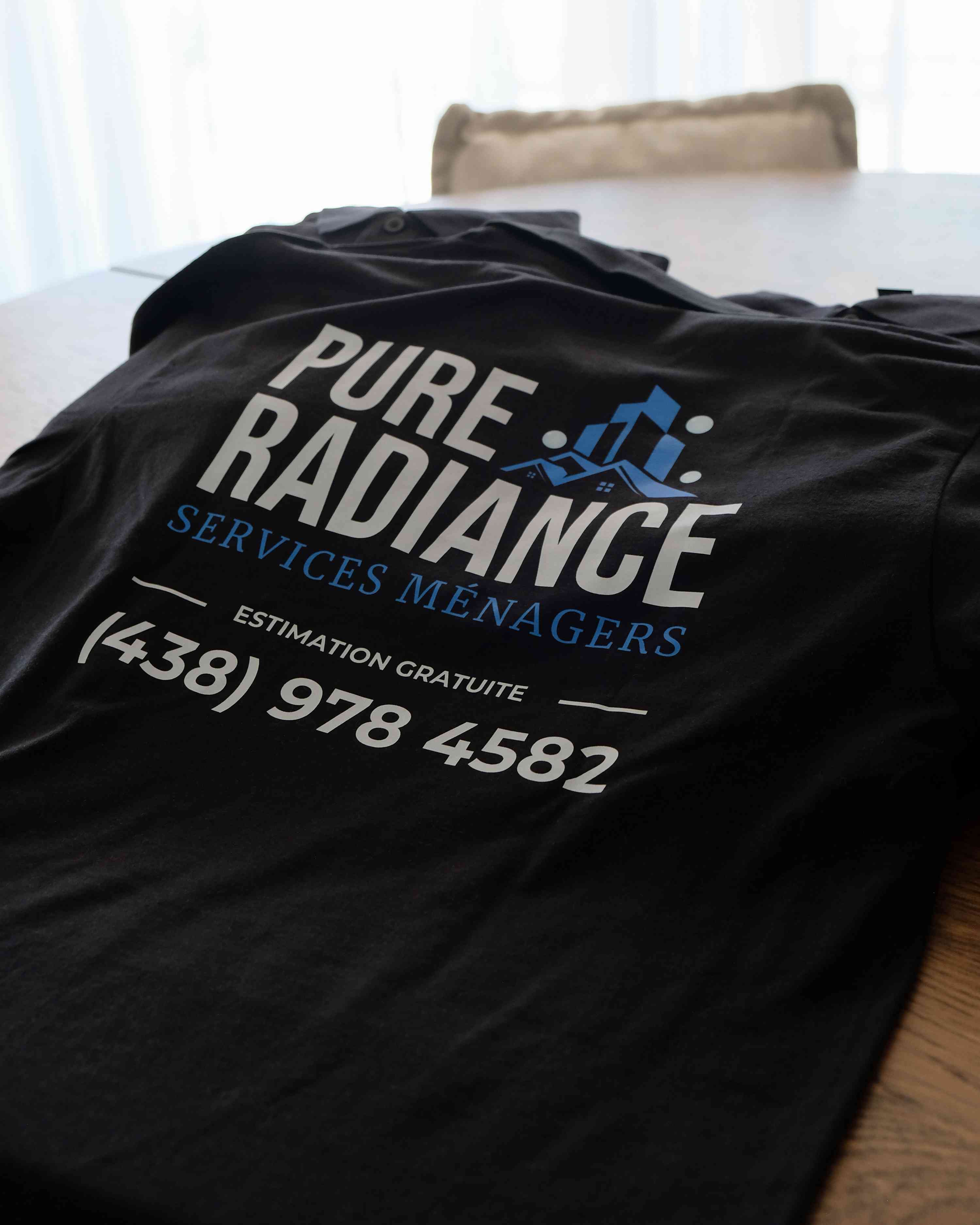 Pure Radiance — Broderie + Impression, détail 5