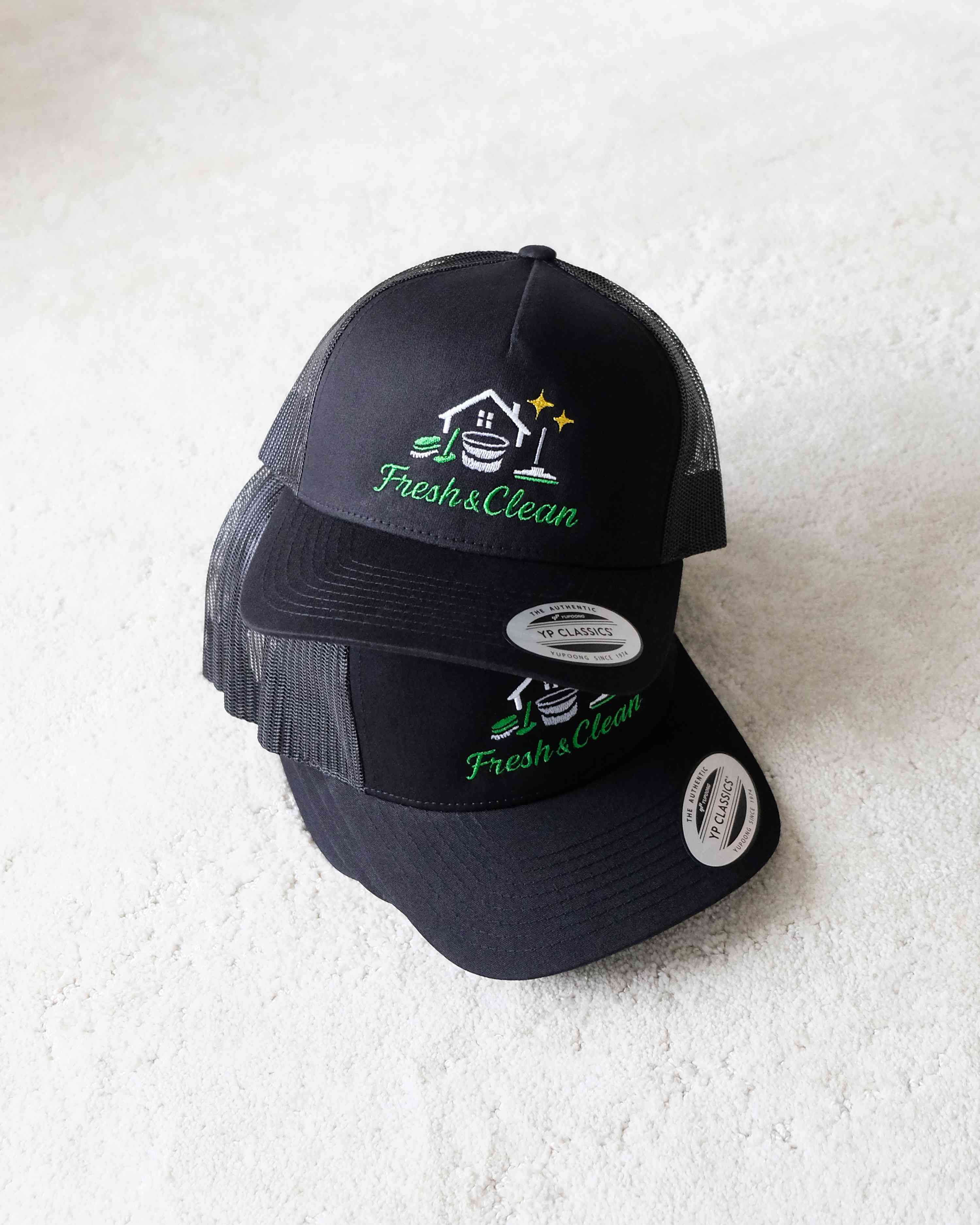 Fresh & Clean Caps — Embroidery on Hats, Brossard