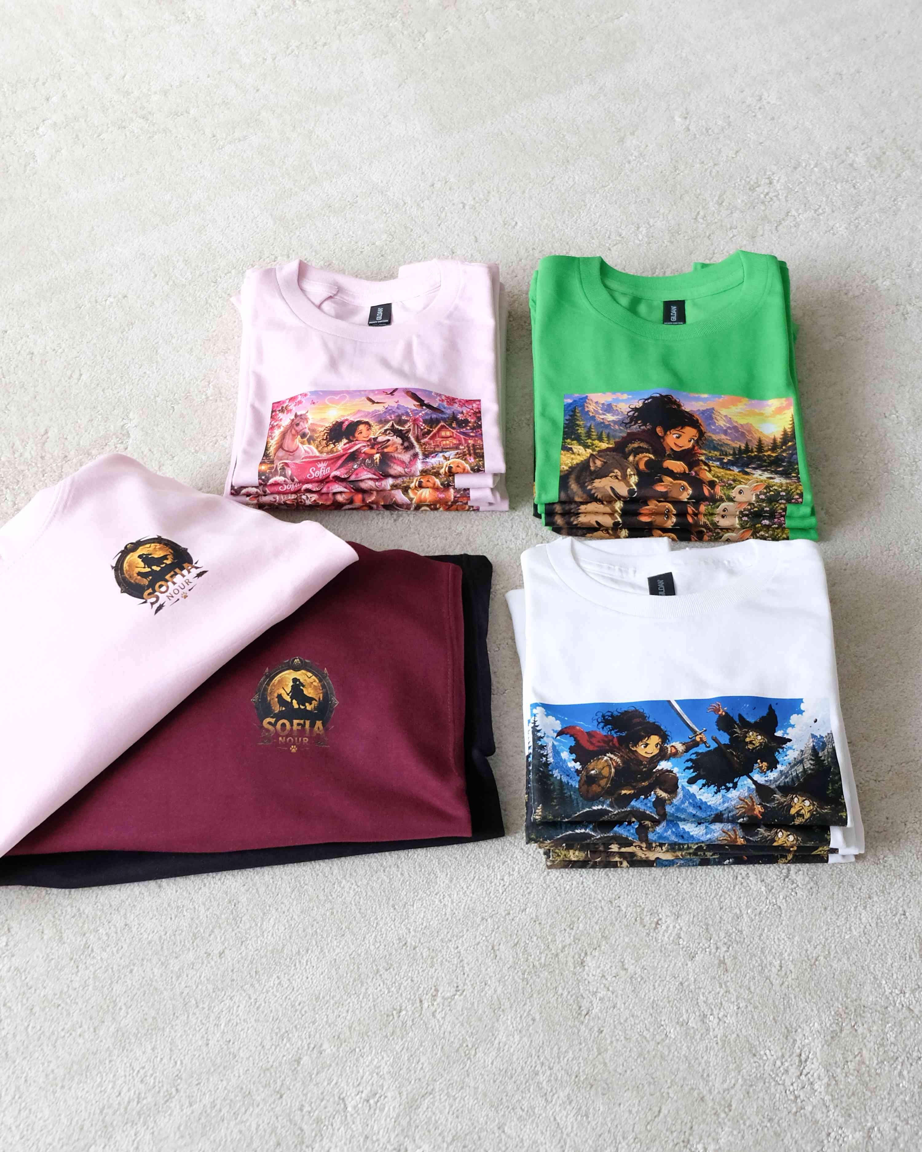 Vêtements personnalisés pour enfants — Impression, détail 2