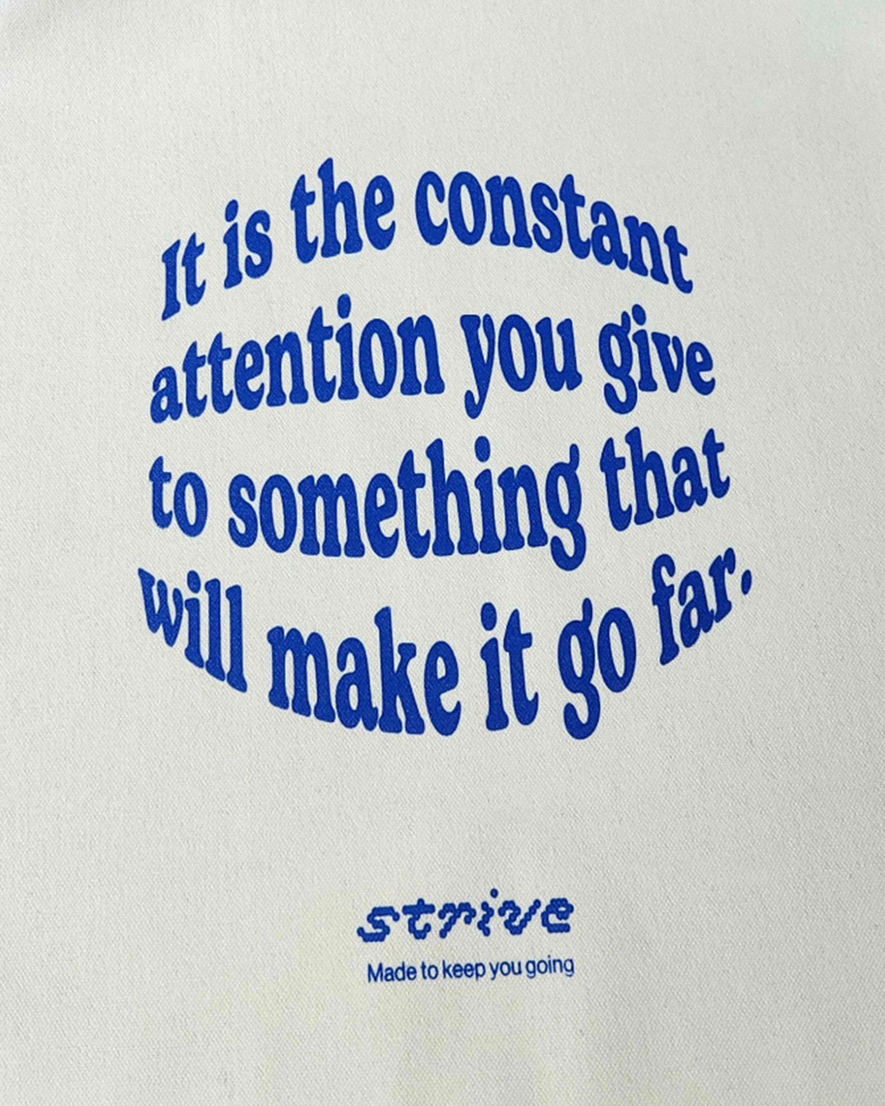 STRIVE — Impression, détail 4