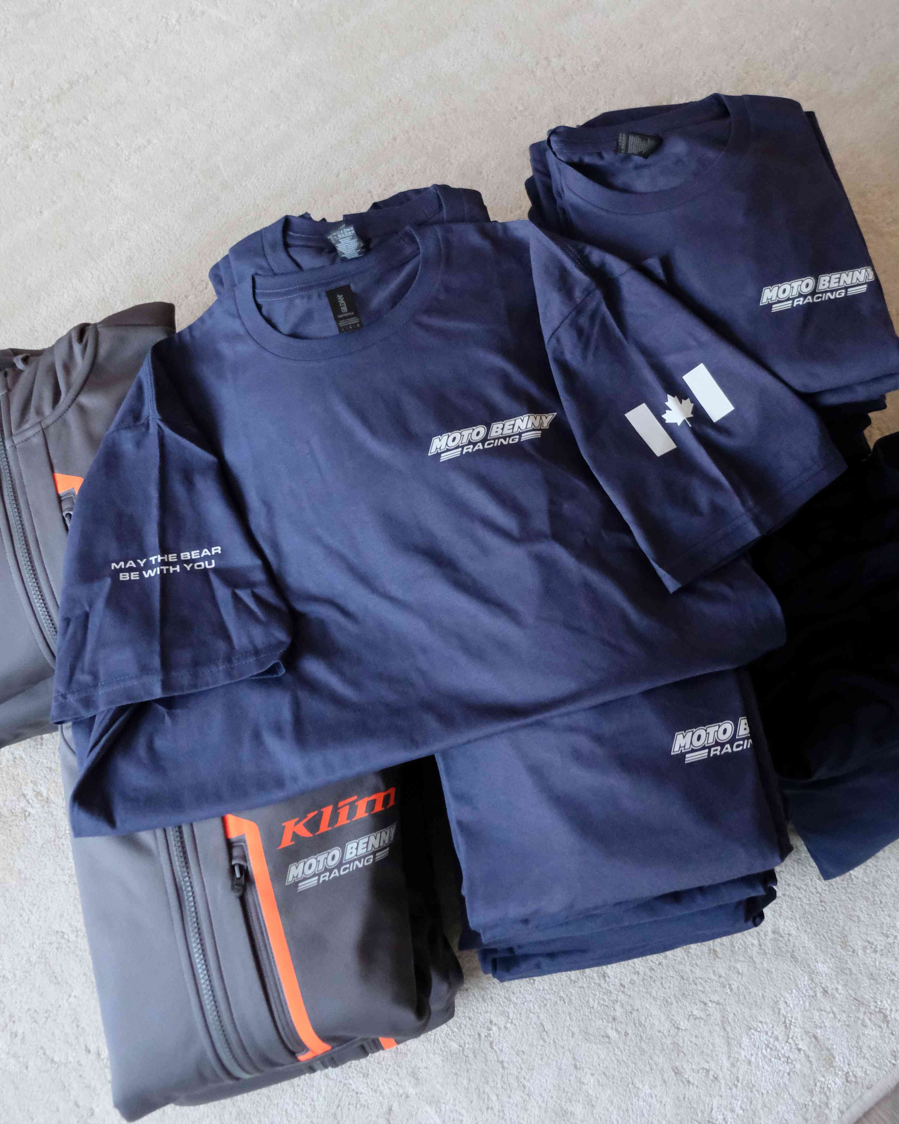 Moto Benny Racing — Impression + Broderie, détail 7