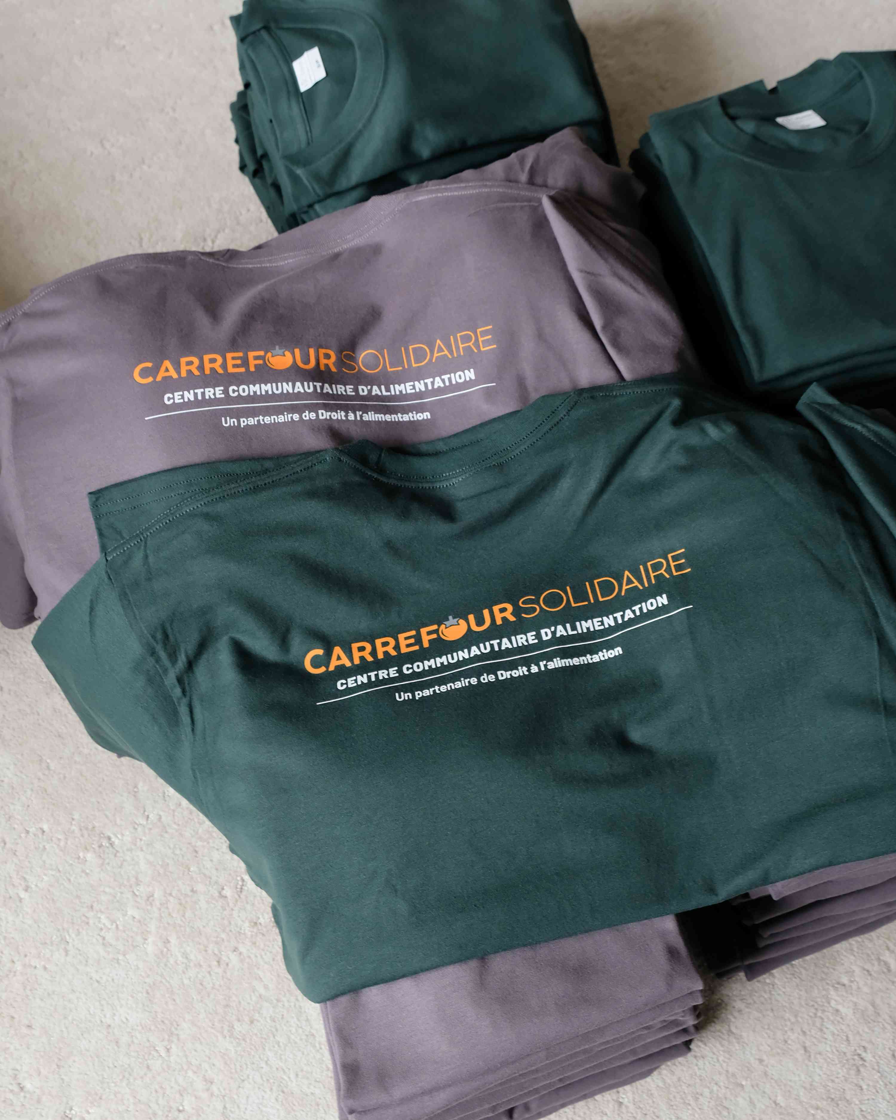 Carrefour Solidaire — Impression, détail 3