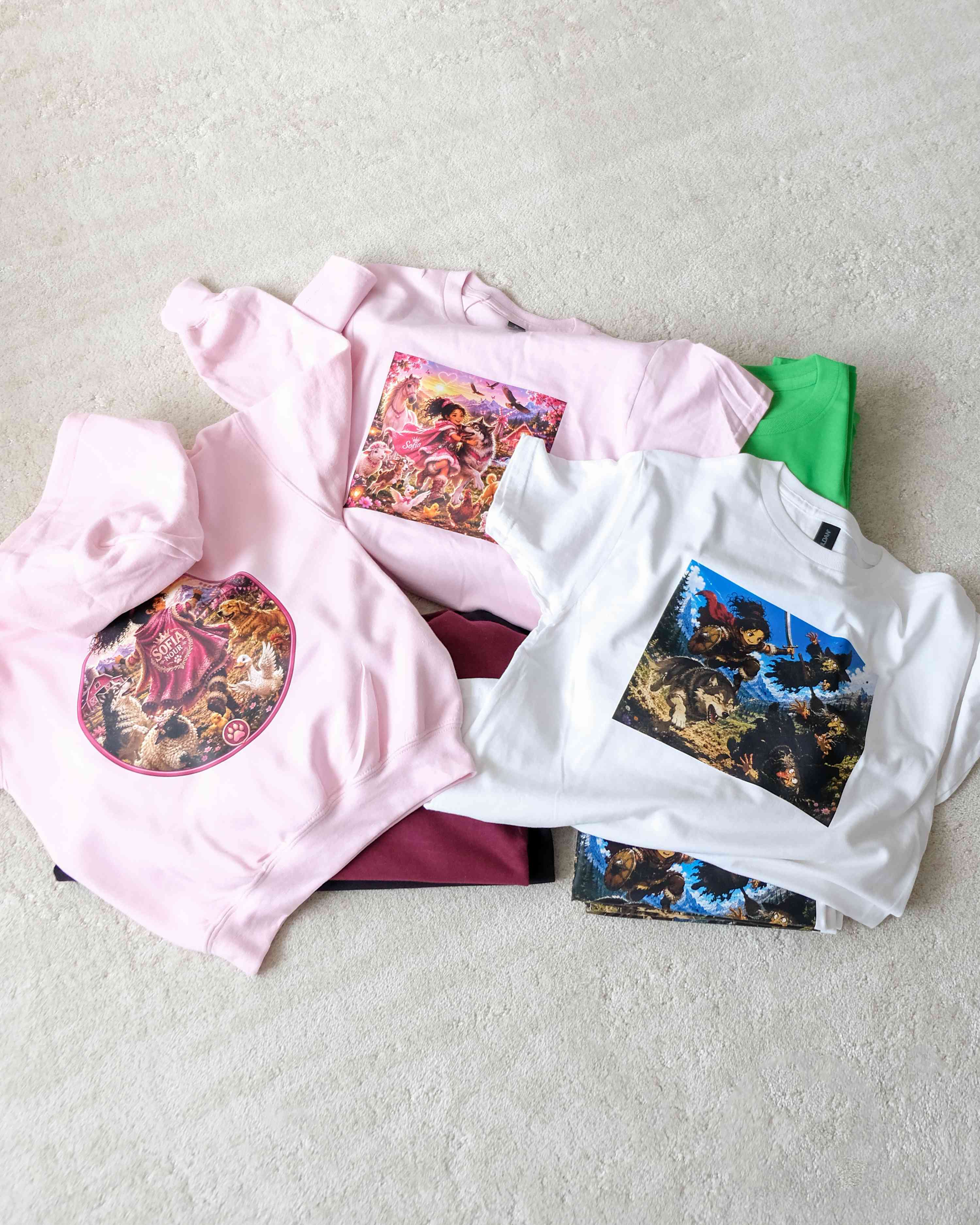 Vêtements personnalisés pour enfants — Impression sur T-shirts, hoodies, Montréal