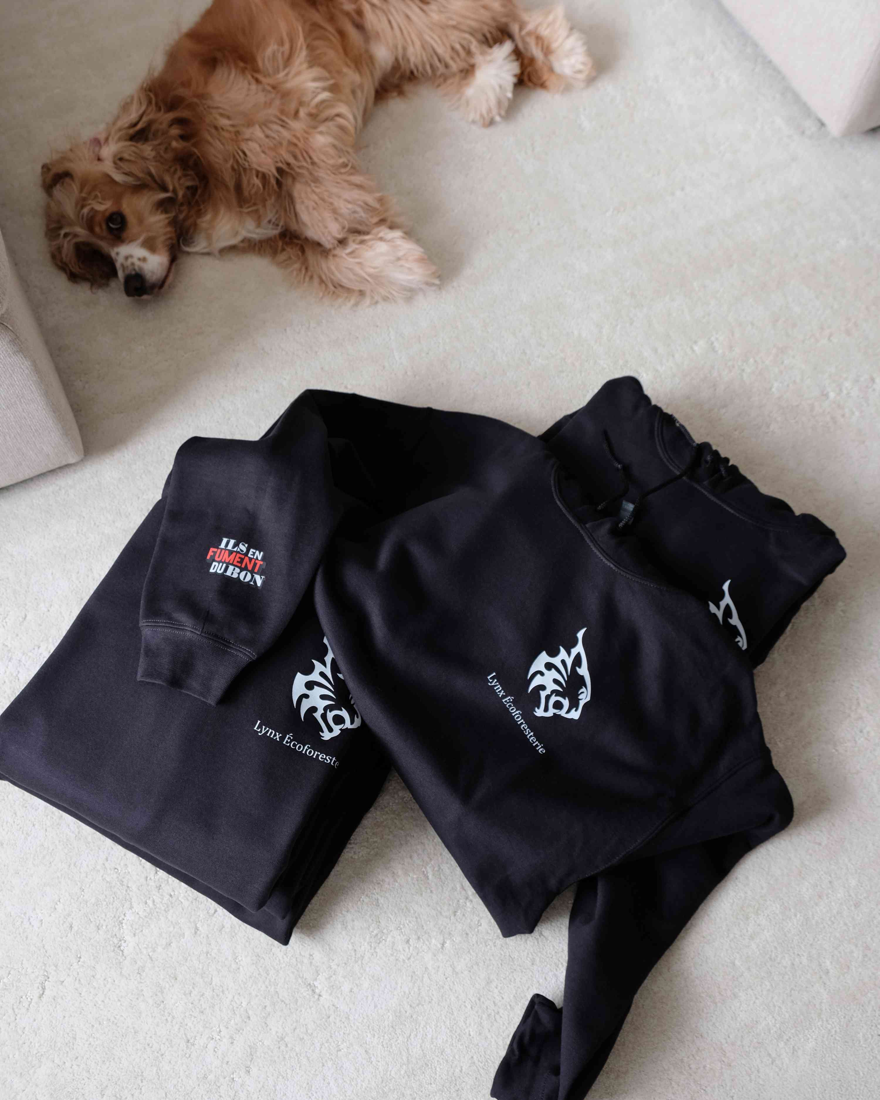 Lynx Écoforesterie — Impression + Broderie, détail 4