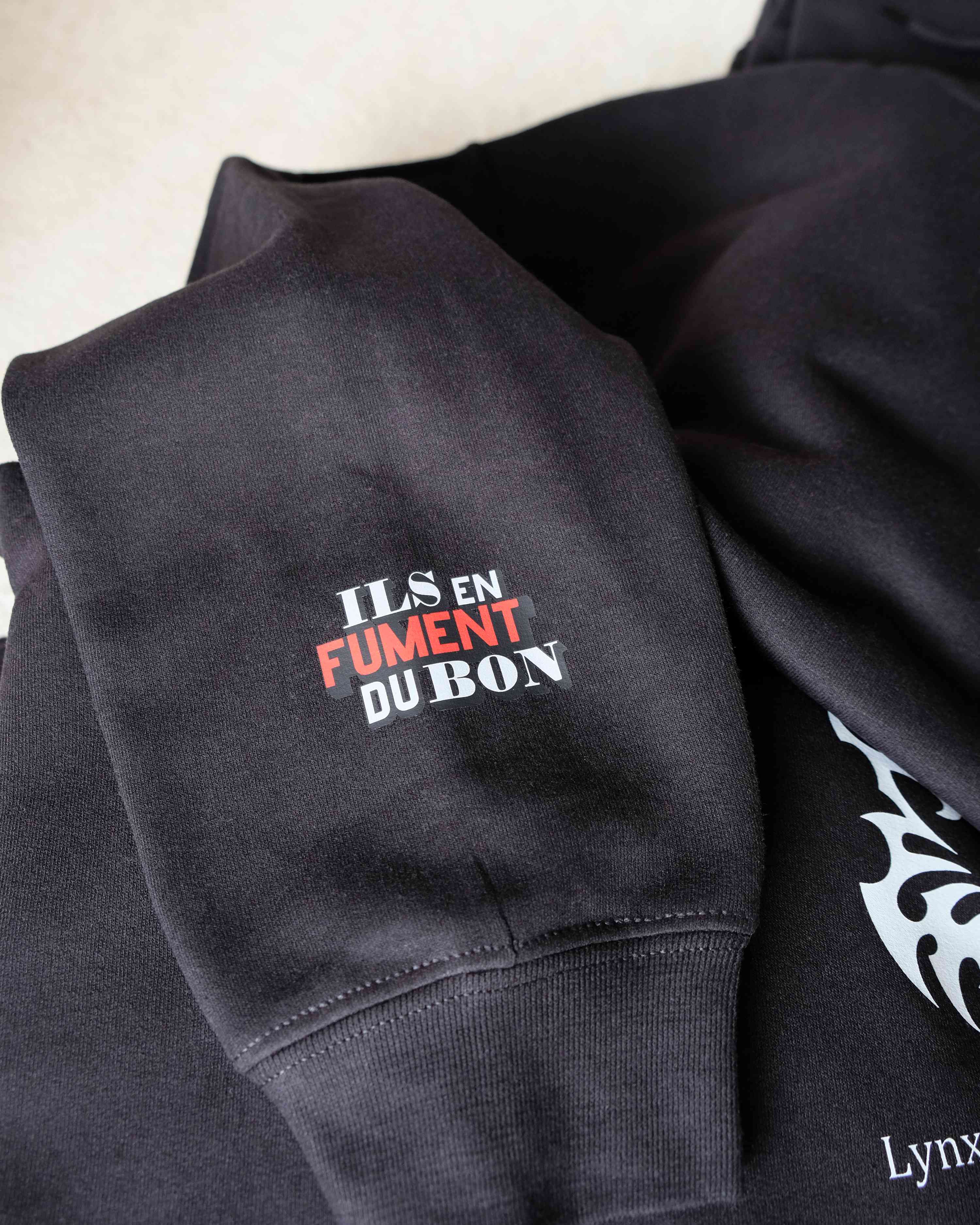Lynx Écoforesterie — Impression + Broderie, détail 3