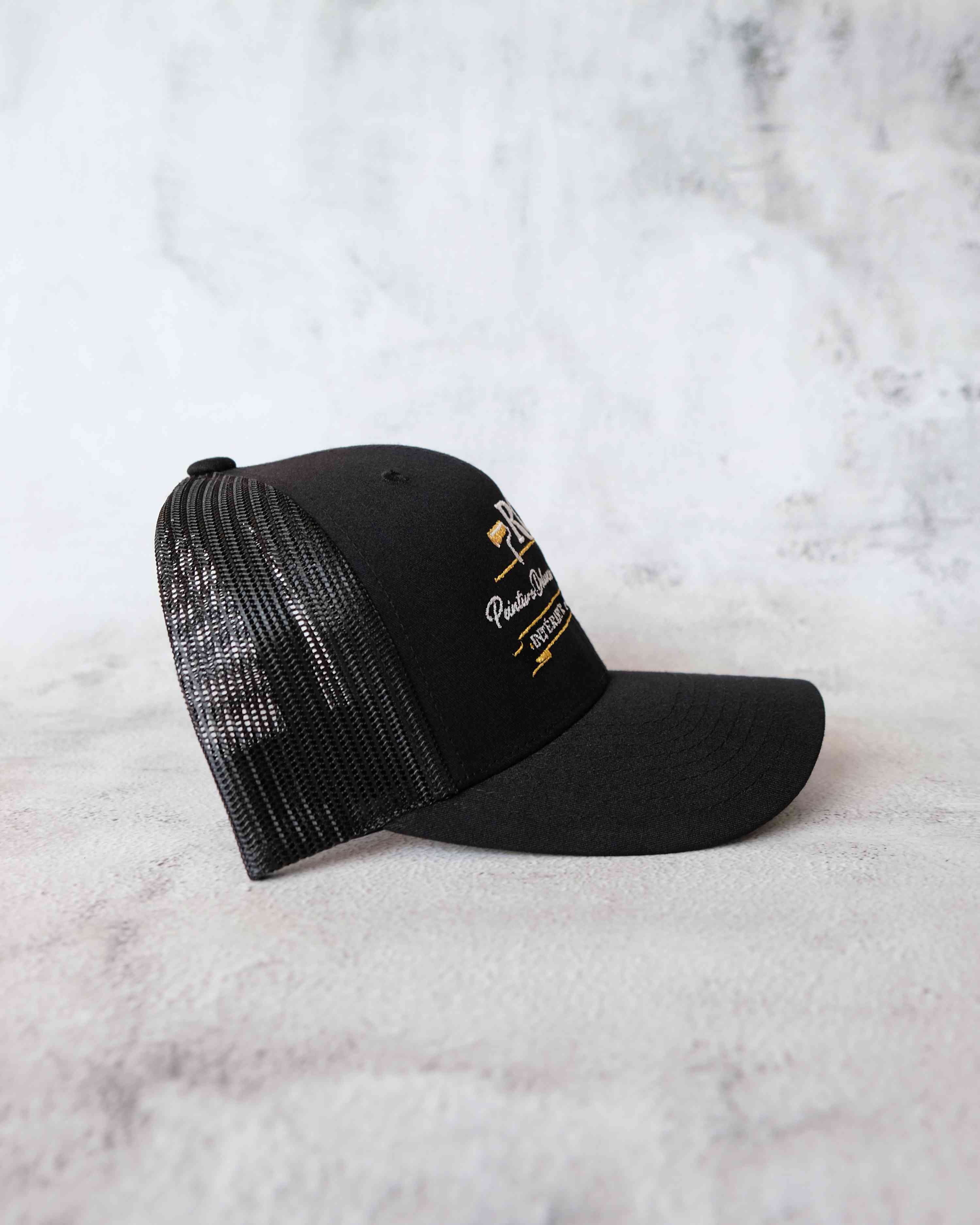RC Painting – Casquettes — Broderie, détail 2