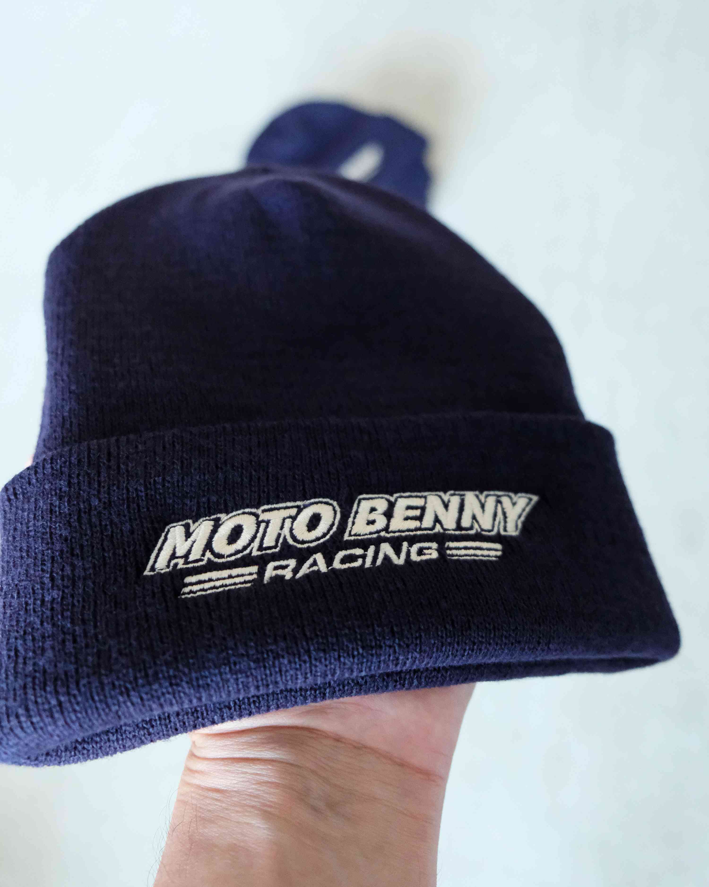 Moto Benny Racing — Impression + Broderie, détail 2