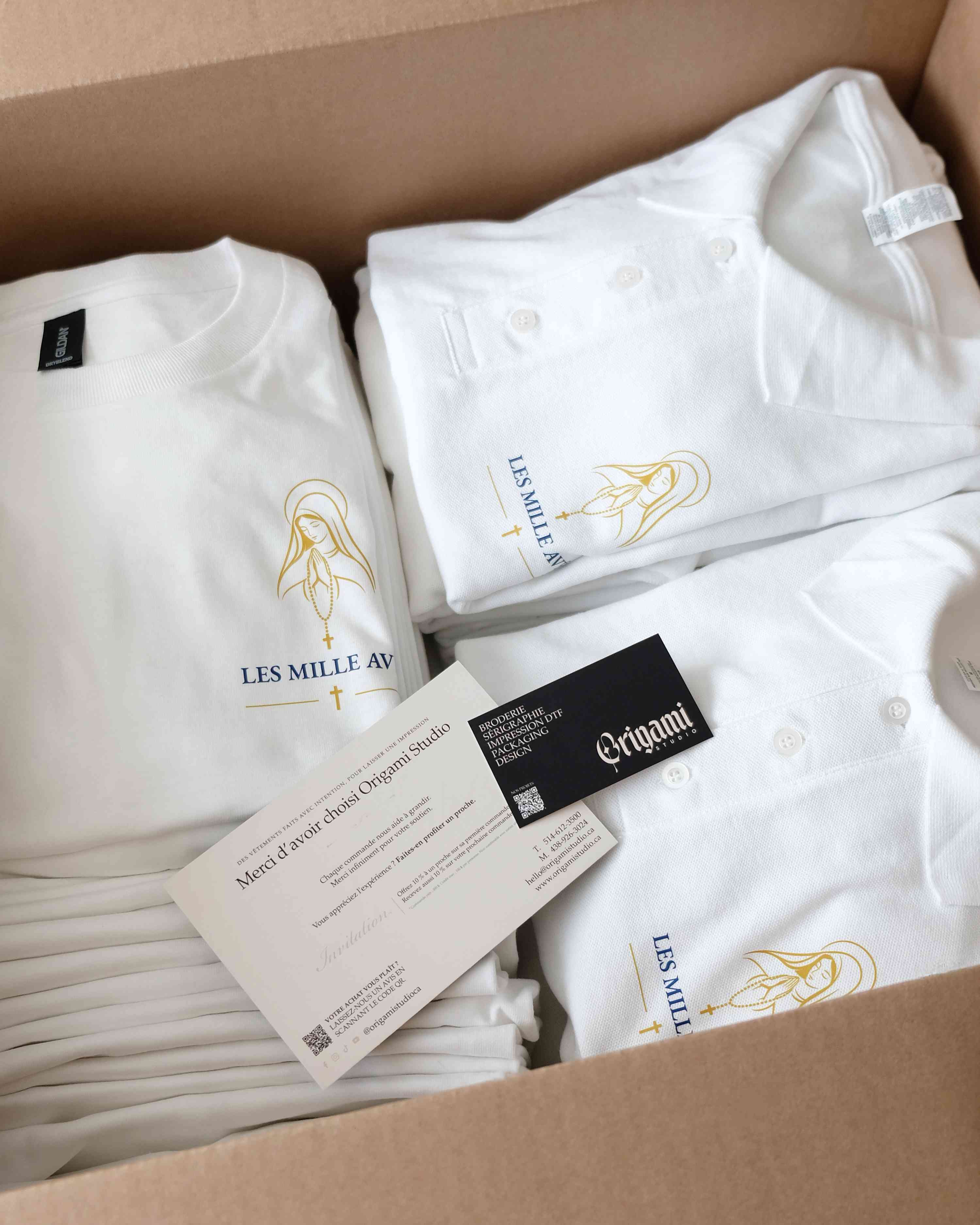 Les Mille Avés — Impression, détail 6