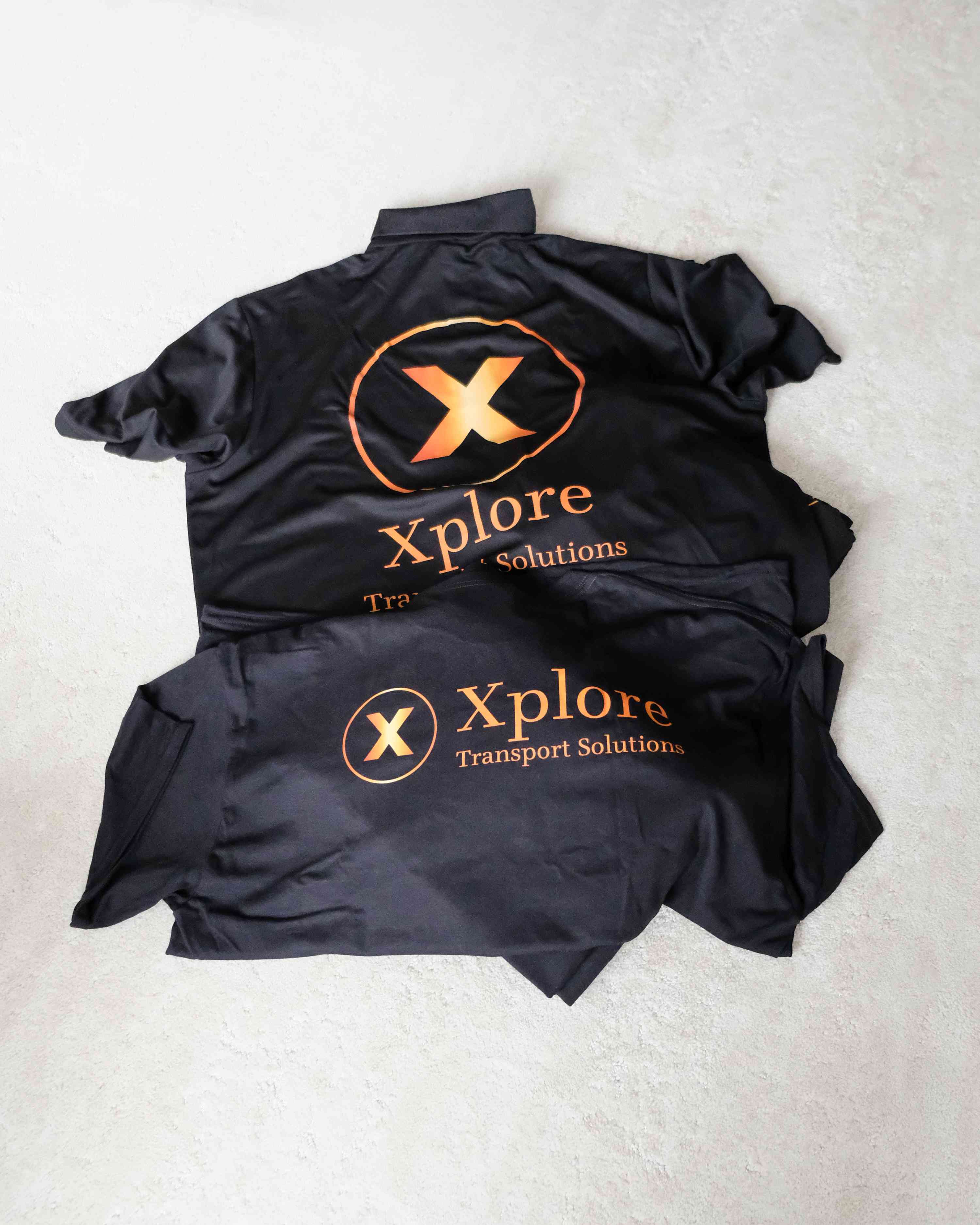 Xplore Transport Solutions — Printing on T-shirts, polos, Montreal