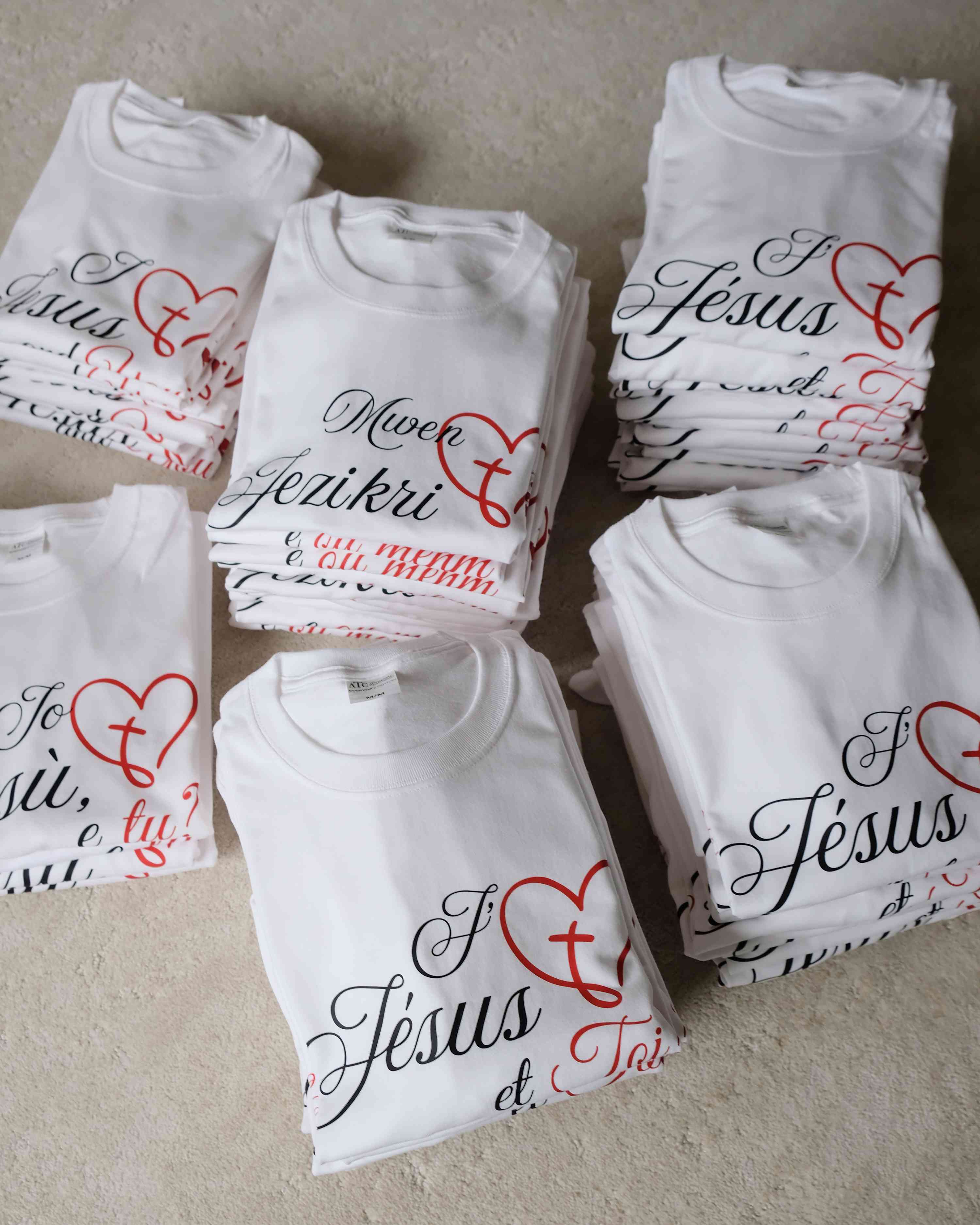 I Love Jesus & You — Impression, détail 2