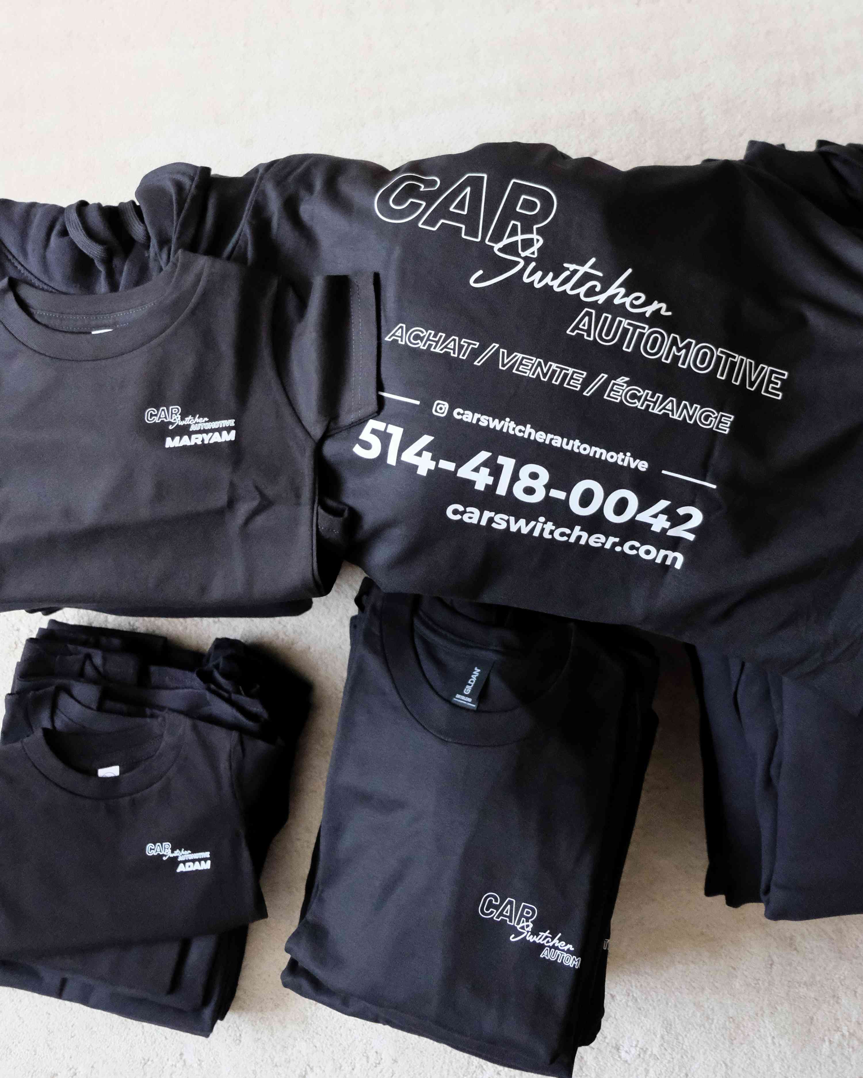 Car Switcher Automotive — Impression + Broderie, détail 2