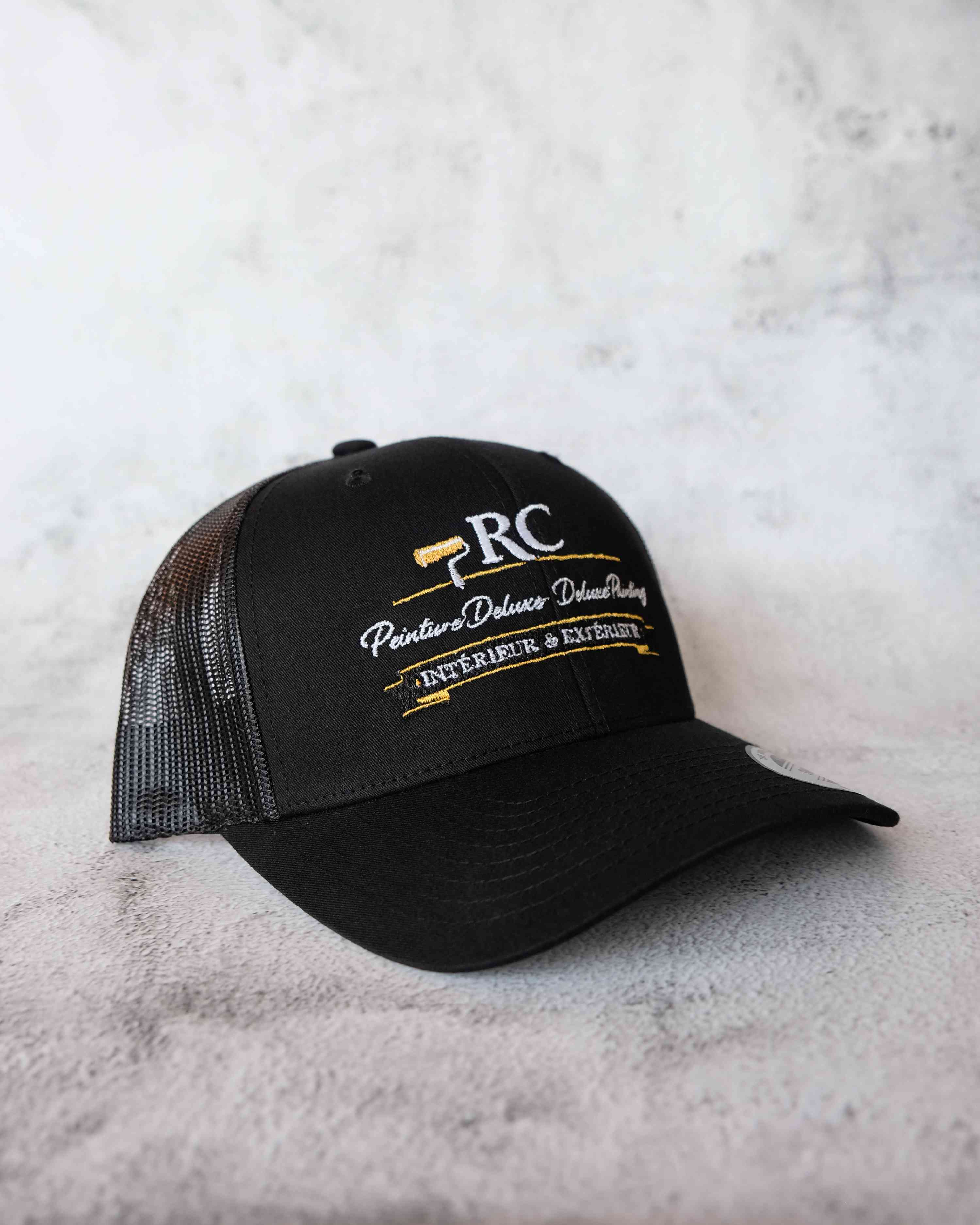 RC Painting – Casquettes — Broderie, détail 4