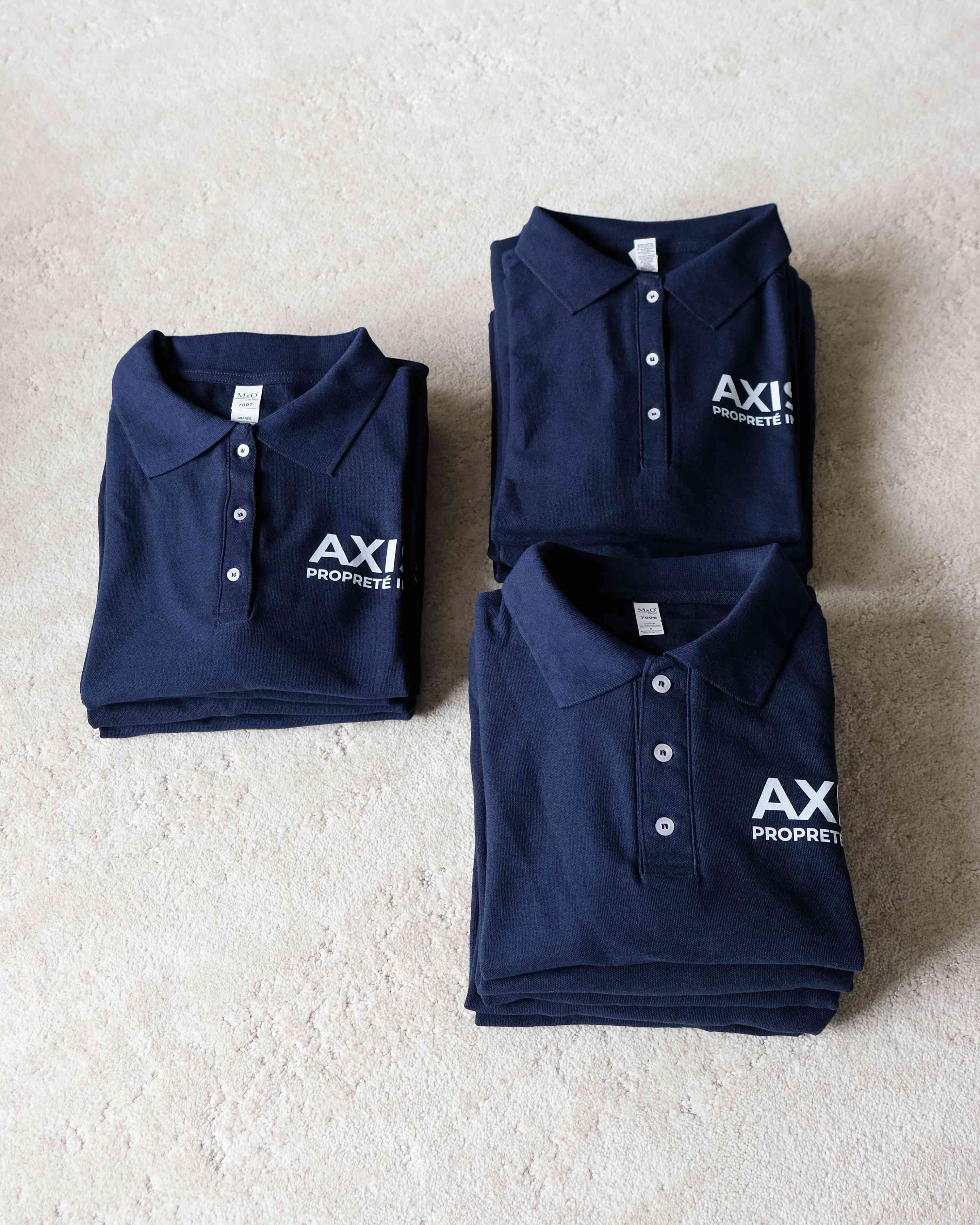 Axis Propreté Inc. — Broderie